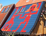 Dachkunst- RoofART- Pixeldach von BRiGiTAL -Brigitta Krause Eckernfoerde